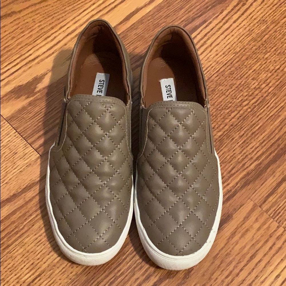 Steve Madden Quilted Slip On Shoes